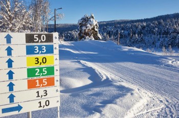  Geilo Skistadion har mange løypealternativer. 