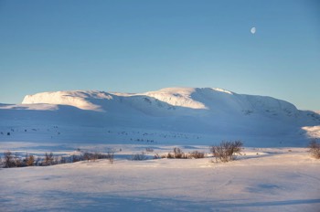  Budalsvannet og Hallingskarvet. 